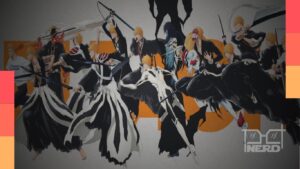 Ichigo e Rukia em imagem promocional de Bleach