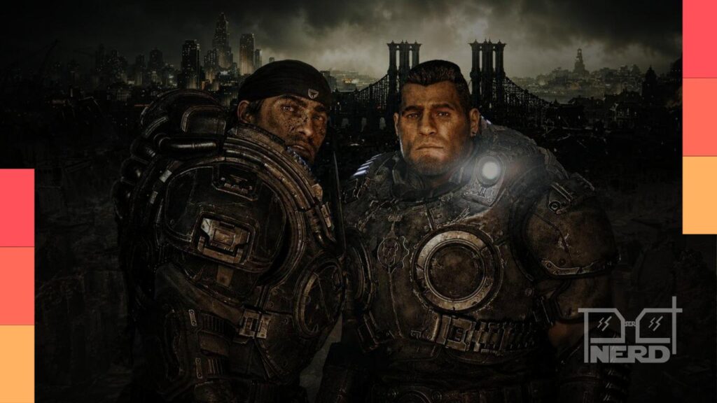 Marcus Fenix e Dom Santiago enfrentam a invasão Locust em Gears of War: E-Day