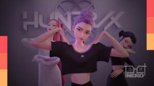 HUNTR/X em clipe de ensaio da coreografia de How It’s Done, de Guerreiras do K-Pop