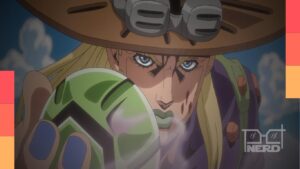 Gyro Zeppeli, personagem de Steel Ball Run, anime de JoJo's Bizarre Adventure