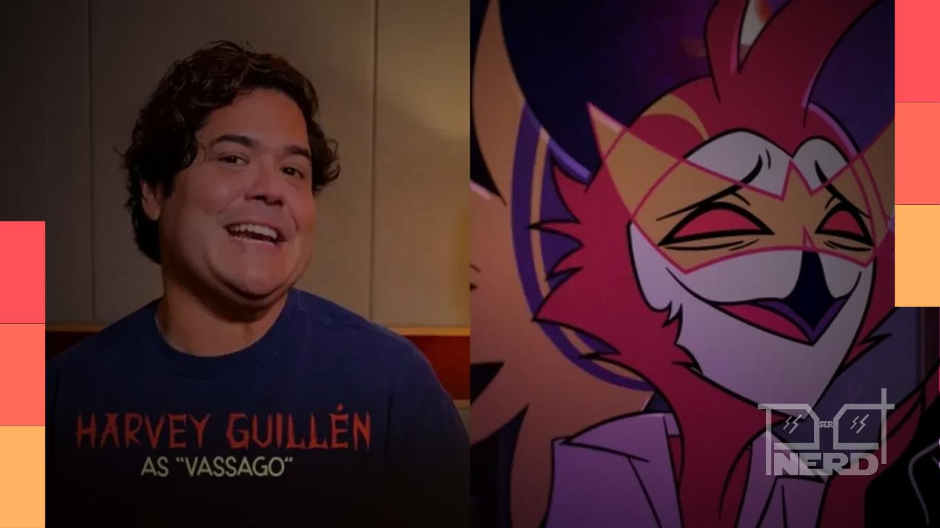 Harvey Guillén é apresentado como a voz de Vassago em Helluva Boss