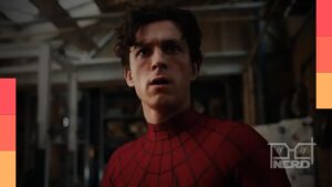 Peter Parker em cena de Homem-Aranha: Um Novo Dia