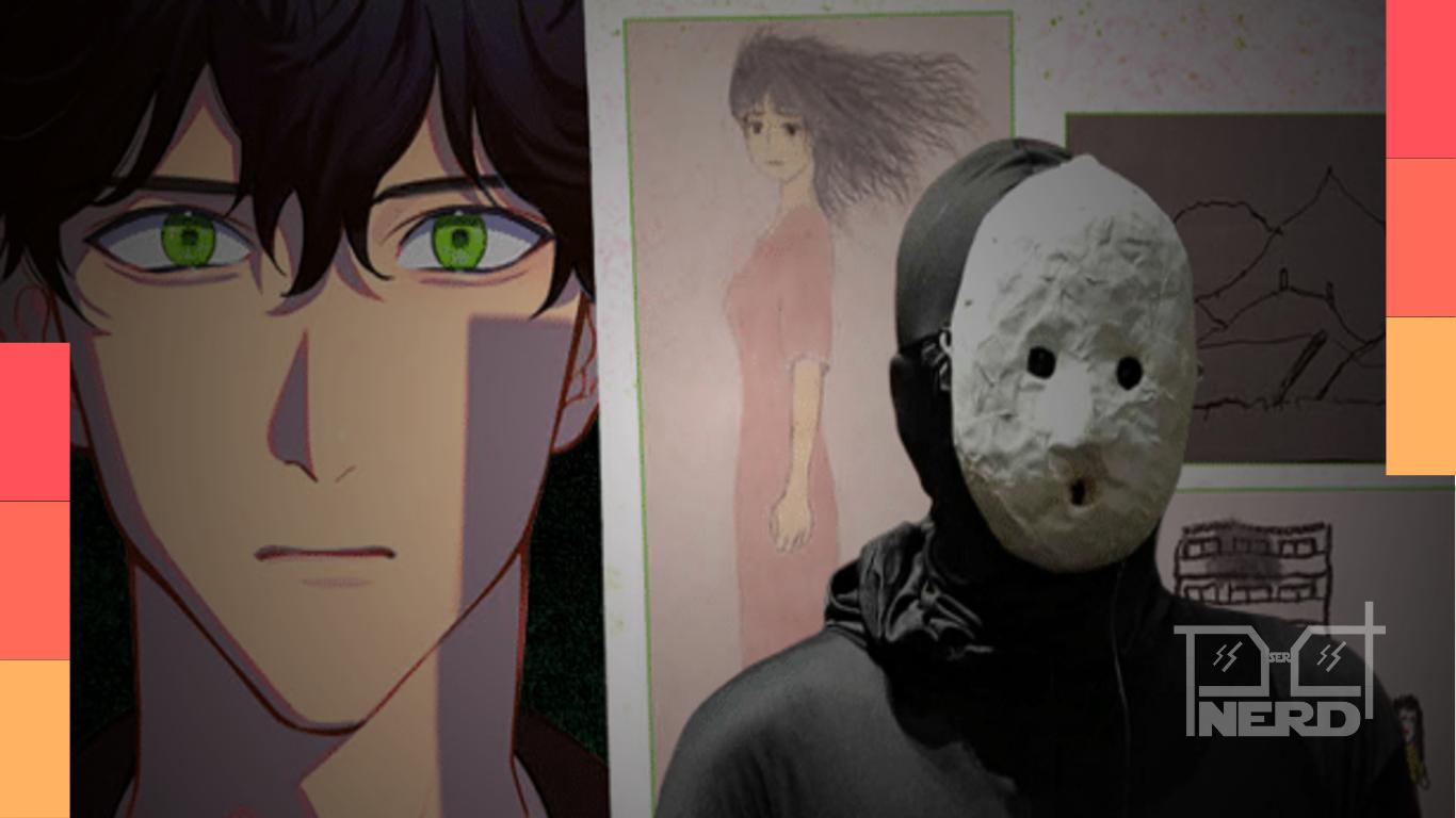 Mangá Imagens Estranhas, adaptação ilustrada por Kikou Aiba da obra de Uketsu