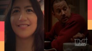 Beth de Araújo em entrevista e Channing Tatum no filme Josephine: Fragmentos de um Crime