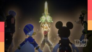 Sora em Kingdom Hearts, parte da coleção nativa para Nintendo Switch 2