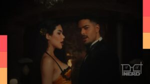 Pedro Sampaio e Kenia Os em imagem promocional da colaboração KINKY