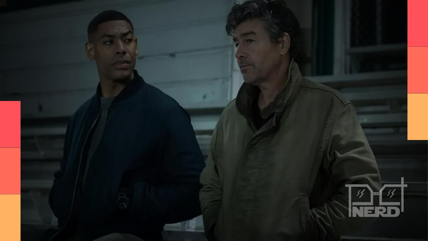 John Stewart e Hal Jordan na série Lanternas, da HBO