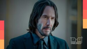 Keanu Reeves em destaque na notícia sobre sua escalação para o filme Maelstrom, da Netflix
