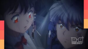 Nanoka e Mao em uma aventura sobrenatural entre épocas no anime MAO