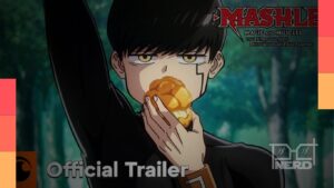 Mash Burnedead em imagem promocional da terceira temporada de MASHLE