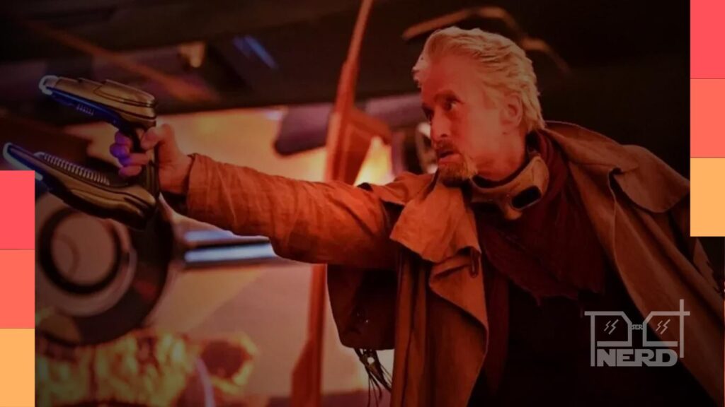 Michael Douglas interpreta Hank Pym na franquia Homem-Formiga da Marvel