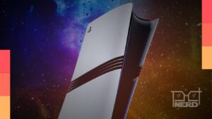 Discos de jogos de PlayStation organizados em uma prateleira, simbolizando a discussão sobre mídia física e propriedade digital.