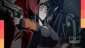 Visual promocional do anime Murciélago, adaptação do mangá de Kana Yoshimura