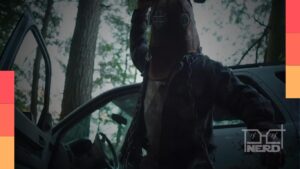 Imagem promocional de Natureza Violenta: Parte 2, sequência do filme de terror sobre o assassino Johnny