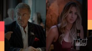 Sylvester Stallone em Tulsa King, série em que sua filha Scarlet Rose interpreta Spencer