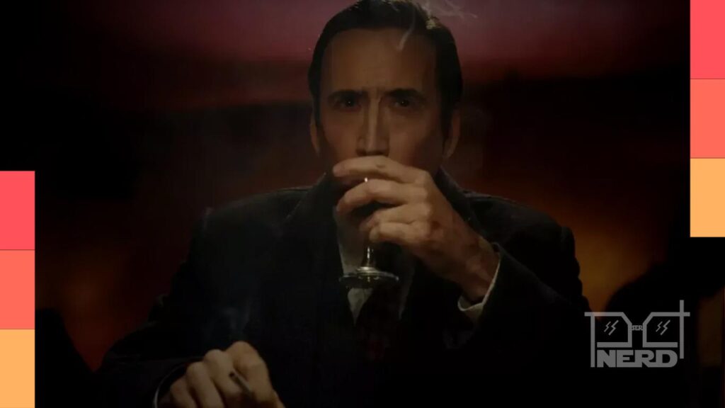 Nicolas Cage aparece de cabelo escuro, óculos e terno na primeira imagem de Best Pancakes in the County.