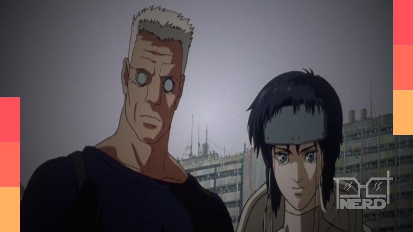 Pôster promocional do novo projeto de anime de Ghost in the Shell produzido pelo Science SARU