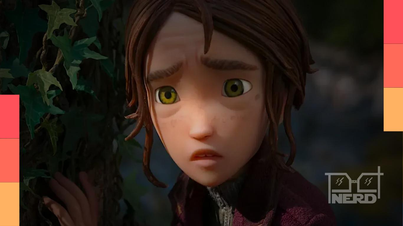 Imagem promocional do filme O Bosque Selvagem, adaptação dirigida por Travis Knight