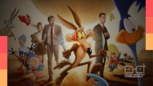 Coiote em imagem promocional do filme Coyote vs. Acme