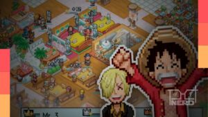 Sanji administra um restaurante em One Piece: Grand Gourmet, jogo de gerenciamento da franquia