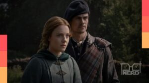 Cena promocional de Outlander: Blood of My Blood, série prelúdio de Outlander