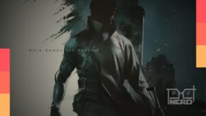 Conceitos de máquinas e personagens de Physint fotografados por visitantes em exposição da Kojima Productions