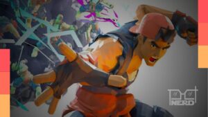 Imagem promocional de Poly Fighter, jogo de luta da HeartLoop Games