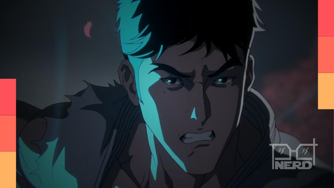 Pôster do filme live-action Street Fighter 2026 em estilo de anime, criado pelo estúdio Titmouse