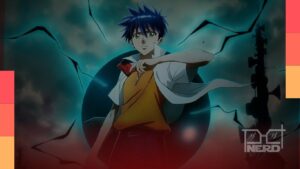 Personagens do anime Psyren em imagem promocional da adaptação