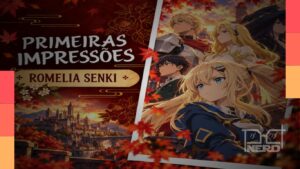 Romelia, protagonista do anime Romelia Senki, pronta para liderar seus aliados