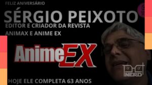Sergio Peixoto, editor associado à criação das revistas Animax e Anime Ex
