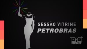 Cartaz da mostra especial de 15 anos da Sessão Vitrine Petrobras em São Paulo