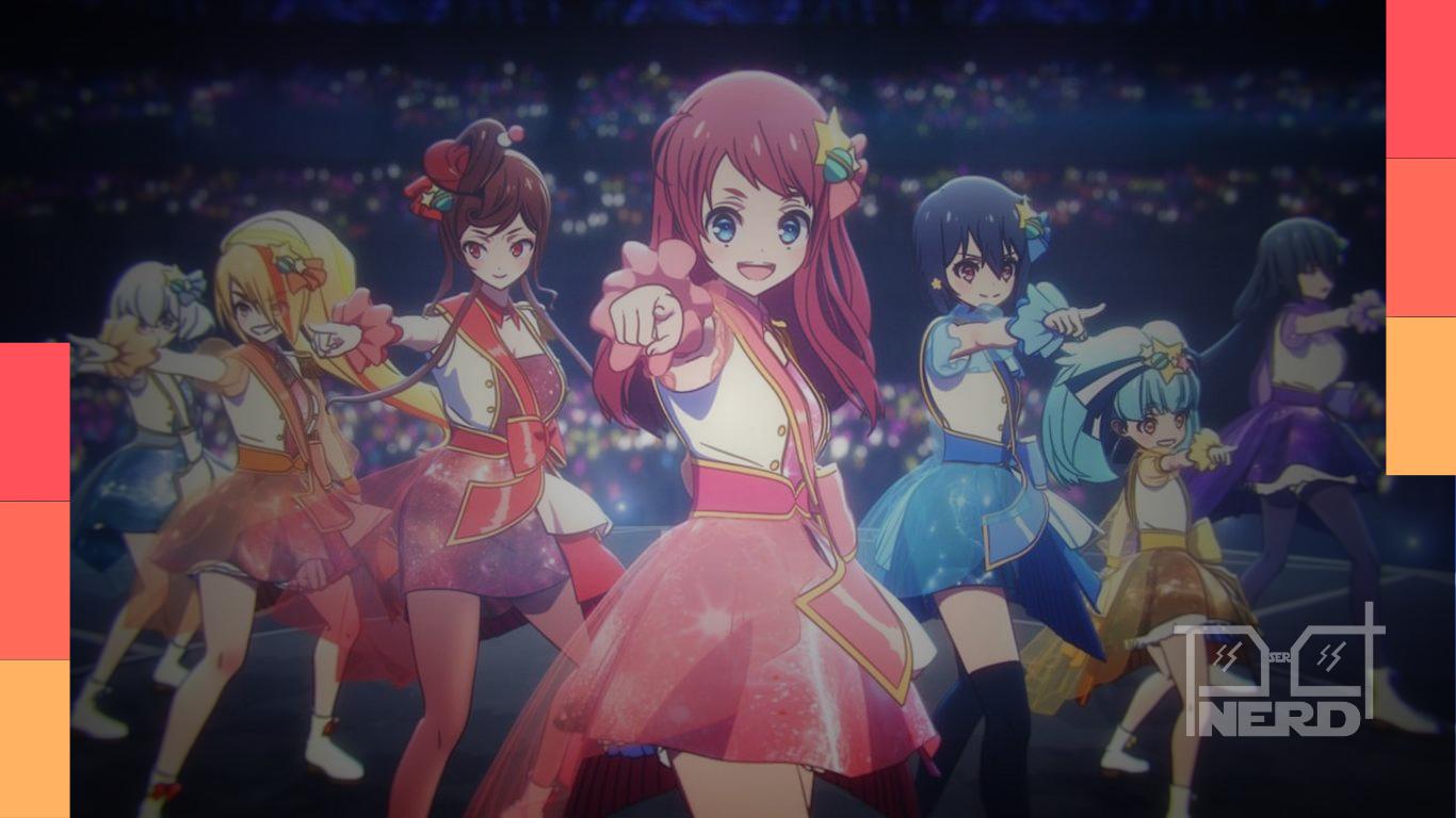 Franchouchou em divulgação dos shows de Zombie Land Saga na SAGA Arena em abril de 2027