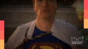 Tom Welling como Clark Kent na série Smallville