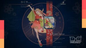 Smartwatch GARRACK × Super Kaguya-hime com pulseira vermelha temática, mostrador de anime e ilustração da personagem Kaguya