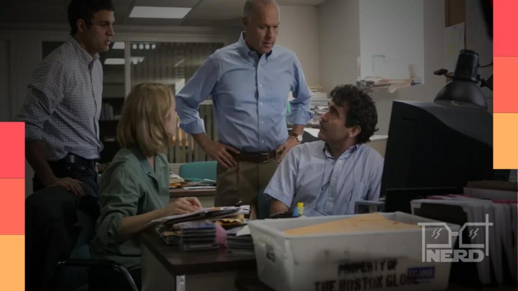 Imagem promocional do filme Spotlight, vencedor do Oscar de Melhor Filme em 2016