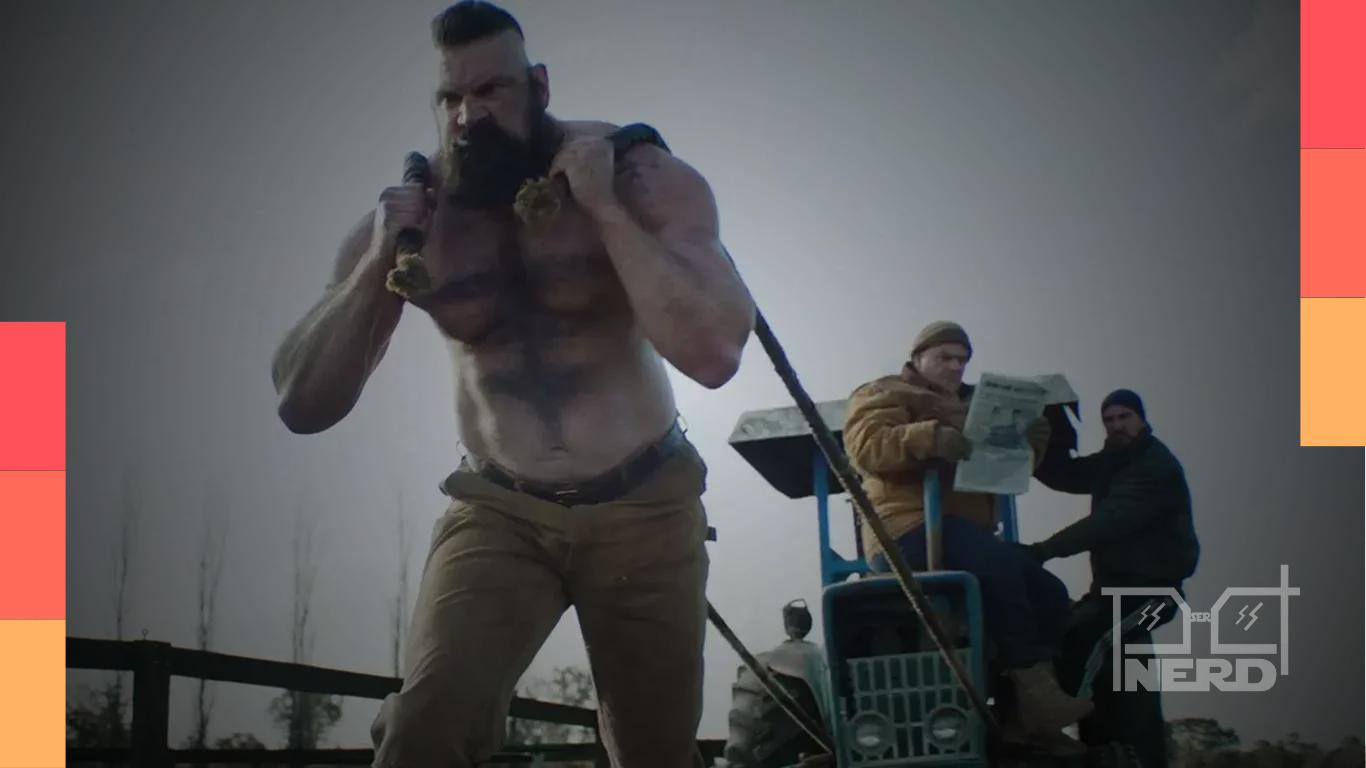 Olivier Richters como Zangief no filme de Street Fighter