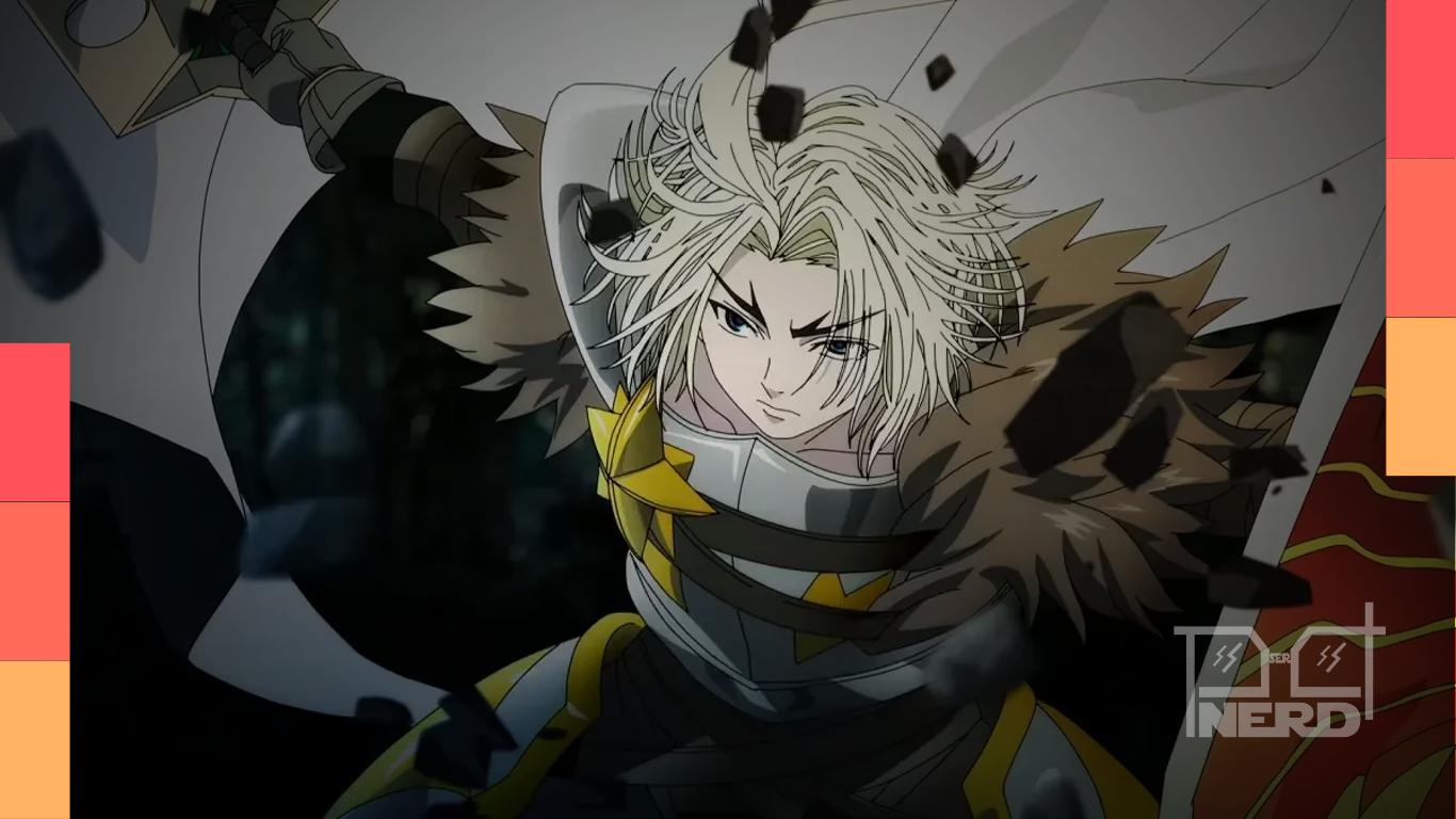 Elma Edvaughn aparece na nova sequência de abertura de The Exiled Heavy Knight Knows How to Game the System