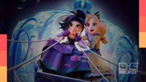 Imagem promocional de Tipo Irmãs, animação da Netflix que reimagina a história de Cinderela