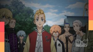 Takemichi e Mikey em imagem promocional de Tokyo Revengers: Santen Sensou-hen