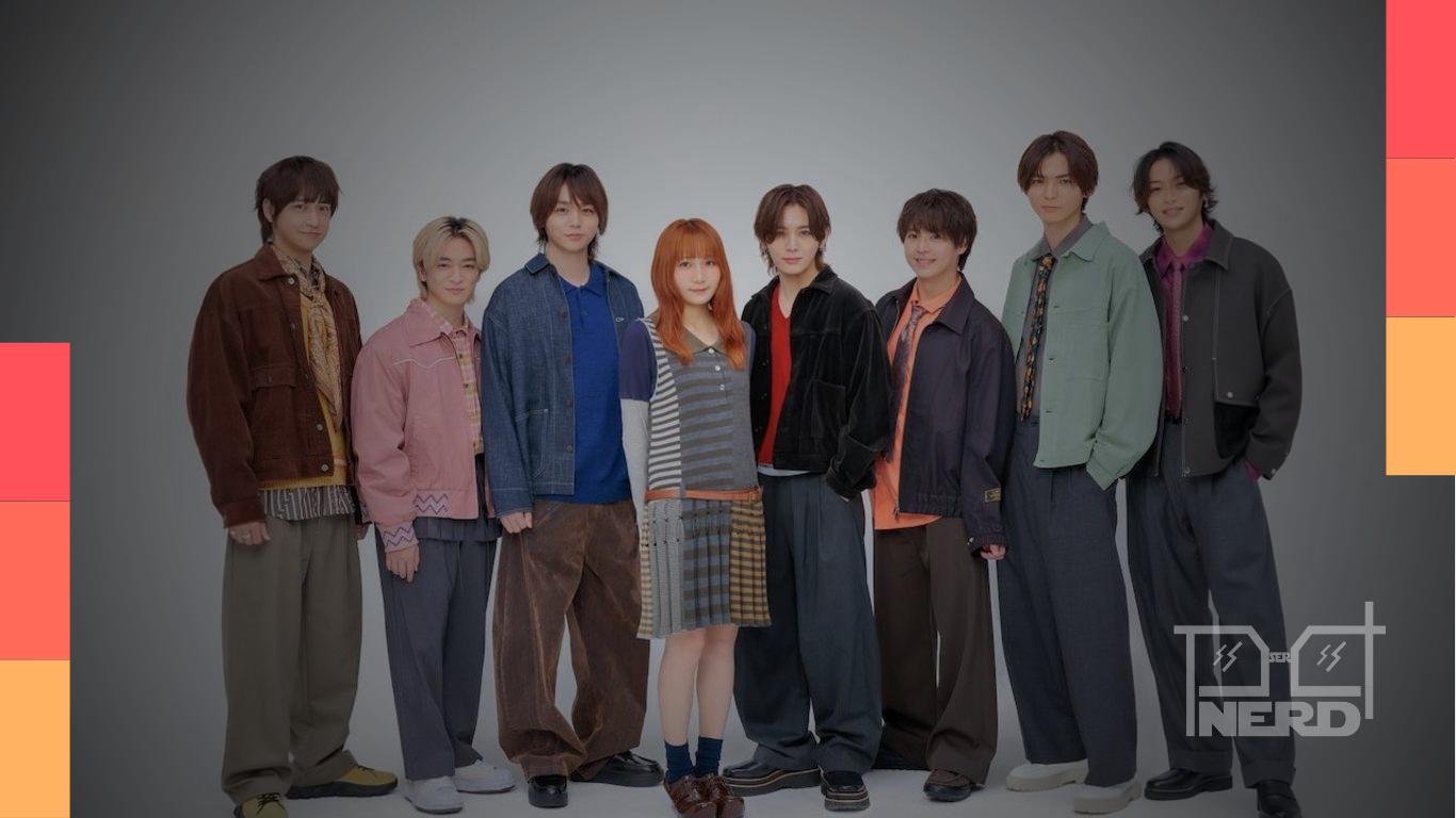 Arte de divulgação da música TRUE, faixa do álbum Juliet do Hey! Say! JUMP