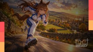 Personagens de Umamusume correm pelo mapa britânico recriado de Forza Horizon 4 no Unity