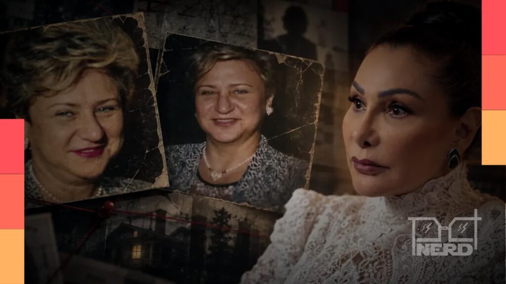 Divulgação da série documental O Testamento: O Segredo de Anita Harley, exibida pela Globo