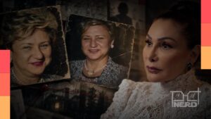 Divulgação da série documental O Testamento: O Segredo de Anita Harley, exibida pela Globo