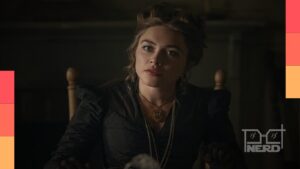 Florence Pugh em cena da série A Leste do Éden, adaptação da Netflix do romance de John Steinbeck