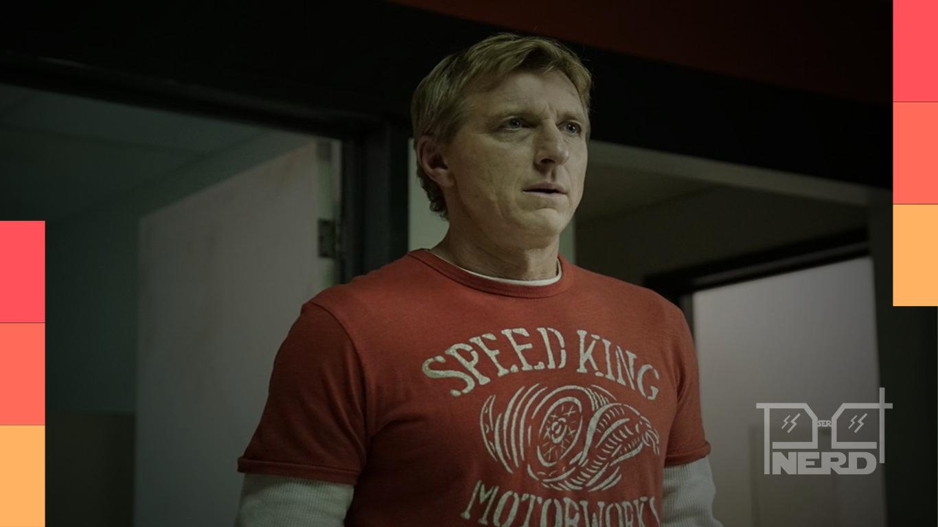 William Zabka como Johnny Lawrence em cena da série Cobra Kai, da Netflix