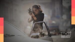 Hoyeon em imagem de divulgação do filme sul-coreano Hope: Primeiro Impacto