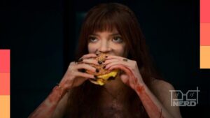 Anya Taylor-Joy em O Menu, um dos filmes de terror disponíveis no Disney+