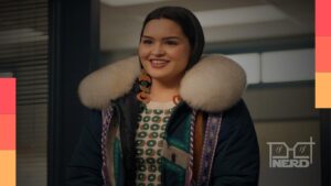 Anna Lambe interpreta Siaja na série Ao Norte do Norte, da Netflix