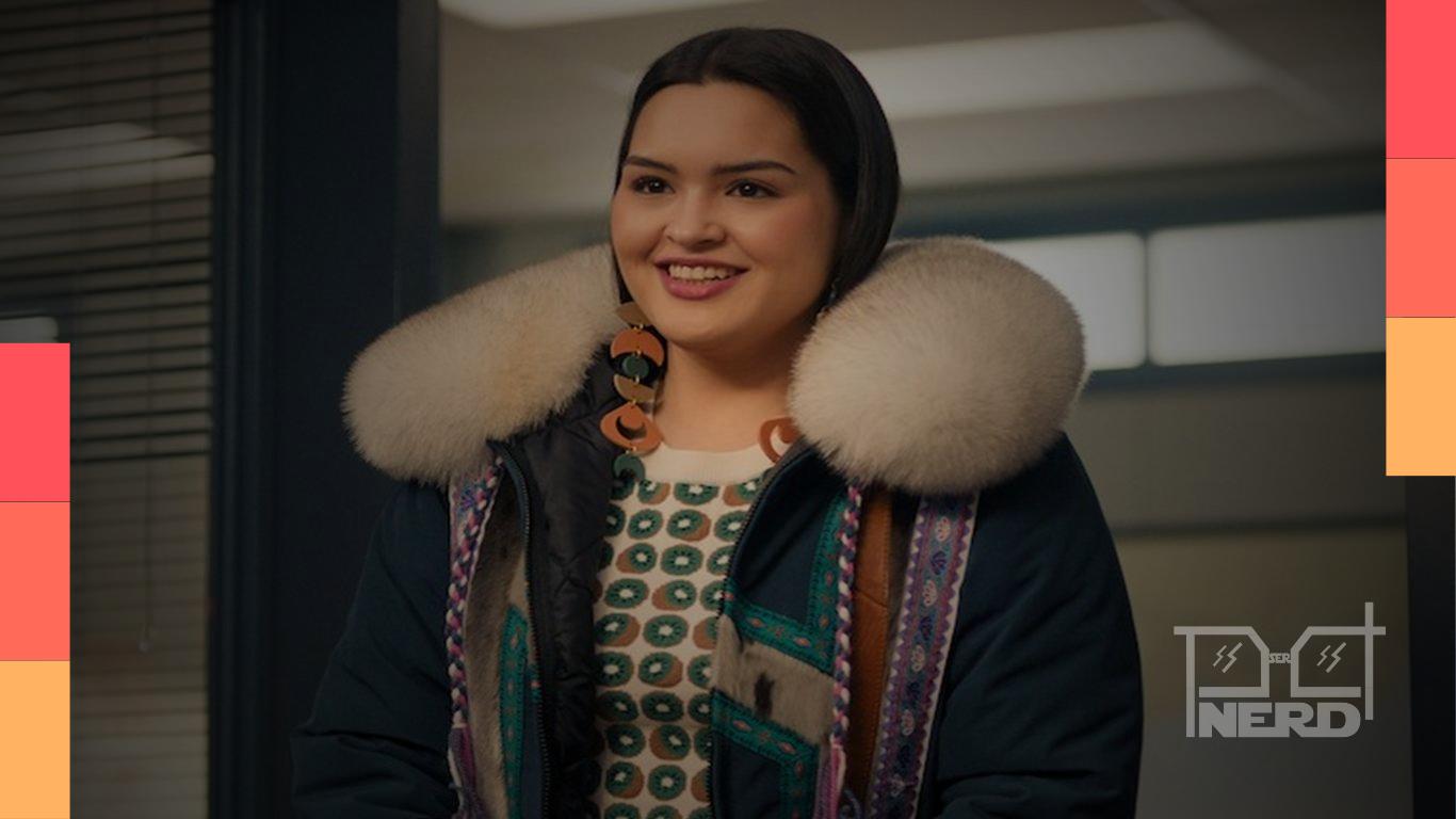 Anna Lambe interpreta Siaja na série Ao Norte do Norte, da Netflix